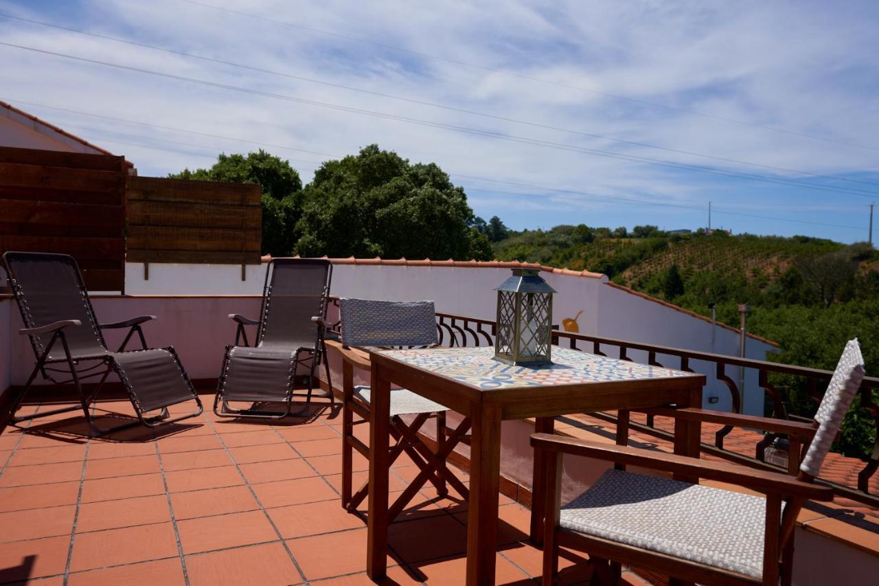 Quinta Do Bom Vento Pensionat Óbidos Exteriör bild