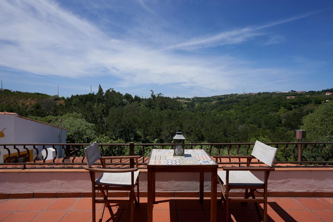Quinta Do Bom Vento Pensionat Óbidos Exteriör bild