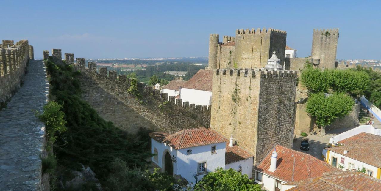 Quinta Do Bom Vento Pensionat Óbidos Exteriör bild